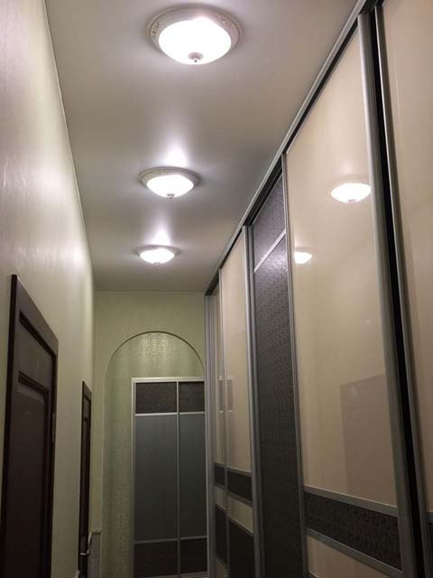 Идеи оформления потолка в коридоре. Натяжные потолки в Белгороде. Компания 'Олимп'