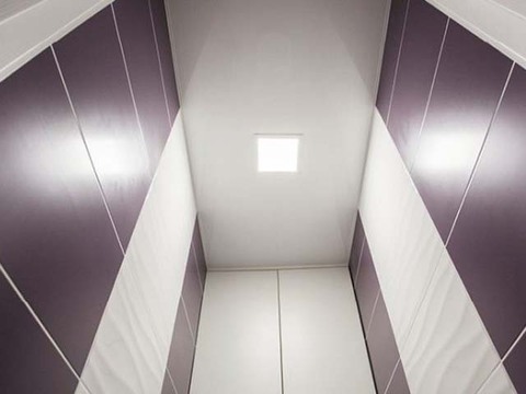 Натяжной потолок в туалете: дизайн, фото - натяжные потолки компании 'ОЛИМП' в Белгороде